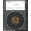 Image 1 : 1895 1C MS65 Red PCGS. Pleasing red surfaces, lustrous and well struck.From the Trane Collection. Im