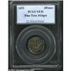 Image 1 : 1652 6PENCE Pine Tree Sixpence VF35 PCGS. Noe-33a, R.5. 34.0 grains. Medium gray with the legends an