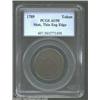 Image 1 : 1789 TOKEN Mott Token, Thin Planchet, Engrailed Edge AU50 PCGS. Formerly offered as lot 13 in our 20