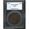 Image 1 : 1795 1C Talbot Allum & Lee Cent MS63 Brown PCGS. Breen-1035 or 1036. Well struck with attractive ora