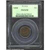 Image 1 : 1885 1C PR65 Red and Brown PCGS. Featuring a razor sharp strike and no visible imperfections, this G