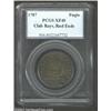 Image 1 : 1787 1C Fugio Cent, Club Rays, Rounded Ends XF40 PCGS. Newman 3-D, R.3. A medium-brown piece that is