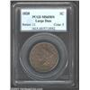 Image 1 : 1820 1C Large Date MS65 Brown PCGS. N-13, R.1. Dashes of red luster are trapped in the recessed area