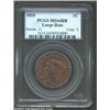 Image 1 : 1820 1C Large Date MS64 Red and Brown PCGS. N-13, R.1. Well struck in the centers, although a few st