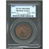Image 1 : 1837 1C Medium Letters MS65 Red and Brown PCGS. Well defined over each side, the obverse is mostly r