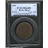 Image 1 : 1839 1C Booby Head MS64 Brown PCGS. Sharply defined on the obverse with incomplete definition on the