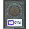 Image 2 : 1852 1C MS64 Brown PCGS. N-18, R.3. A tiny die lump (as made) on the bust truncation above the 8 in.