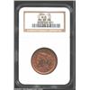 Image 1 : 1854 1C MS65 Red and Brown NGC. N-5, Low R.4. More red than brown, the abundant glimmers of crimson.