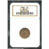 Image 1 : 1860 1C MS65 NGC. Boldly struck save for the tips of feathers, with attractive coppery-gold peripher