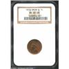 Image 1 : 1873 1C Open 3 MS65 Red and Brown NGC. A most attractive, high grade example of this scarce Indian C