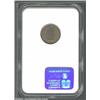 Image 2 : 1873 1C Open 3 MS66 Red and Brown NGC. The obverse has consistent light golden-brown color, while th