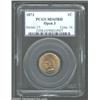 Image 1 : 1873 1C Open 3 MS65 Red PCGS. One of two Gem Red examples in the sale, this piece is notable for its