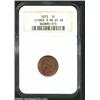 Image 1 : 1873 1C Closed 3 MS65 Red and Brown NGC. Formerly offered as lot 240 in our 2002 September Long Beac