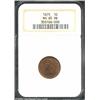 Image 1 : 1875 1C MS65 Red and Brown NGC. A well struck and exquisitely preserved Gem, with absolutely gorgeou