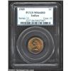 Image 1 : 1909 1C MS66 Red PCGS. Swirling mint luster beams from both sides of this Gem. Albeit for one carbon