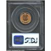 Image 2 : 1909-S 1C MS65 Red PCGS. A final-year rarity in the Indian Cent series, this fully lustrous Gem is a