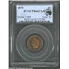 Image 1 : 1878 1C PR66 Cameo PCGS. Eagle Eye Photo Seal. A superlative example of this scarcer Indian Cent iss