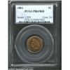 Image 1 : 1881 1C PR65 Red PCGS. Struck from the normal dies, this piece has rich red color and vibrant surfac
