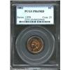 Image 1 : 1882 1C PR65 Red PCGS. While a common date among proof Indian Cents from the 1880s, this piece is ne