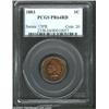 Image 1 : 1883 1C PR64 Red PCGS. A high-end near-Gem example of this common and popular proof issue, the surfa