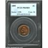 Image 1 : 1895 1C PR65 Red PCGS. Snow-1. The last three digits of the date are widely repunched on this scarce