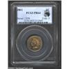 Image 1 : 1861 1C PR64 PCGS. A well struck and beautifully preserved near-Gem that has lovely orange-rose colo