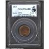 Image 1 : 1865 1C PR64 Red PCGS. The color is exceptionally vibrant on both sides with original crimson-orange
