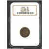 Image 1 : 1867 1C PR66 Red and Brown NGC. Pinkish-red luster peers through glossy-brown toning as the coin rot