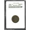 Image 1 : 1868 1C PR64 Red and Brown ANACS. Rotated Dies. The reverse is just a few degrees off from medallic.