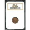 Image 1 : 1869 1C PR65 Red and Brown NGC. The proof surfaces display glossy, subdued brilliance and razor shar