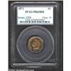 Image 1 : 1871 1C PR65 Red PCGS. This is a fully original Gem whose lustrous, orange-red surfaces reveal deepl