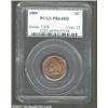 Image 1 : 1880 1C PR64 Red PCGS. A few flecks of carbon are noted on this attractive proof issue. A hint of fr