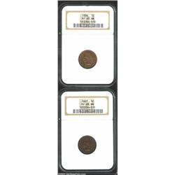 1896 1C PR65 Brown NGC; and an 1897 PR65 Brown NGC. Despite the color designation, and despite the f