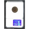 Image 2 : 1898 1C PR66 Red and Brown NGC. A peripheral band of sea-green patina frames the radiant orange-red.