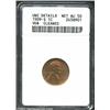 Image 1 : 1909-S VDB 1C--Cleaned--ANACS. Unc Details, Net AU50. Aside from some slight flatness on Lincoln's c