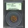 Image 1 : 1909-S VDB 1C MS66 Red PCGS. Sharply defined throughout with lustrous red surfaces that show the str