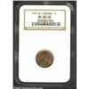 Image 1 : 1909-S 1C MS65 Red and Brown NGC. Attractive olive-green and copper-gold colors. A sharply struck Ge