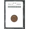 Image 1 : 1914-D 1C XF40 ANACS. Both sides exhibit a smooth, medium brown color on this key date. A few degree