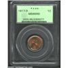 Image 1 : 1917-D 1C MS65 Red PCGS. Fiery-red with a full strike.From the St. Louis Collection. Important notic