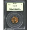 Image 1 : 1921 1C MS65 Red PCGS. Lustrous and problem-free matte surfaces are shaded in a gorgeous red shade w