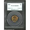 Image 1 : 1921 1C MS65 Red PCGS. This coin is crisp, well struck, and offers fiery red surfaces and a real all