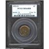 Image 1 : 1921-S 1C MS64 Red PCGS. A lustrous near-Gem that has a slightly prooflike reverse field. The periph