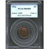 Image 1 : 1912 1C PR65 Red and Brown PCGS. Incredibly deep and rich color is characterized by hues of chocolat