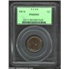 Image 1 : 1913 1C PR65 Red PCGS. With slightly subdued mint red, this is a lovely example of a Matte Proof iss