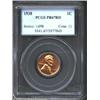 Image 1 : 1938 1C PR67 Red PCGS. A needle-sharp Superb Gem with immaculate surfaces and an especially vibrant.