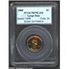 Image 1 : 1960 1C Large Date PR70 Cameo PCGS. A nicely contrasted coin with rich cherry-red color and flawless