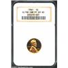 Image 1 : 1961 1C PR69 Red Ultra Cameo NGC. An exceptional, starkly contrasted cameo proof Cent. Kept from per