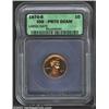 Image 1 : 1970-S 1C Large Date PR70 Deep Cameo ICG. A fiery, well contrasted proof Lincoln that displays a blu