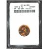 Image 1 : 1971-S 1C PR64 Red ANACS. FS-33. IN GOD WE TRUST and LIBERTY are die doubled with a noticeable sprea
