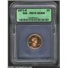 Image 1 : 1971-S 1C PR70 Deep Cameo ICG. A heavily frosted pinkish-gold specimen that would be difficult to ex